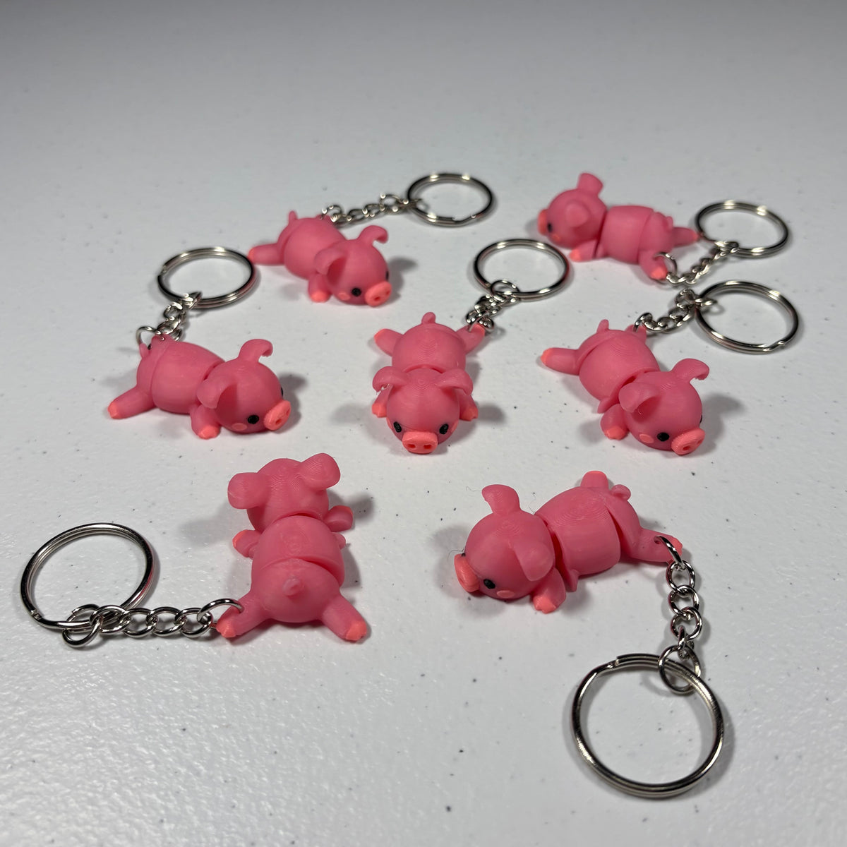 Pig Keychain