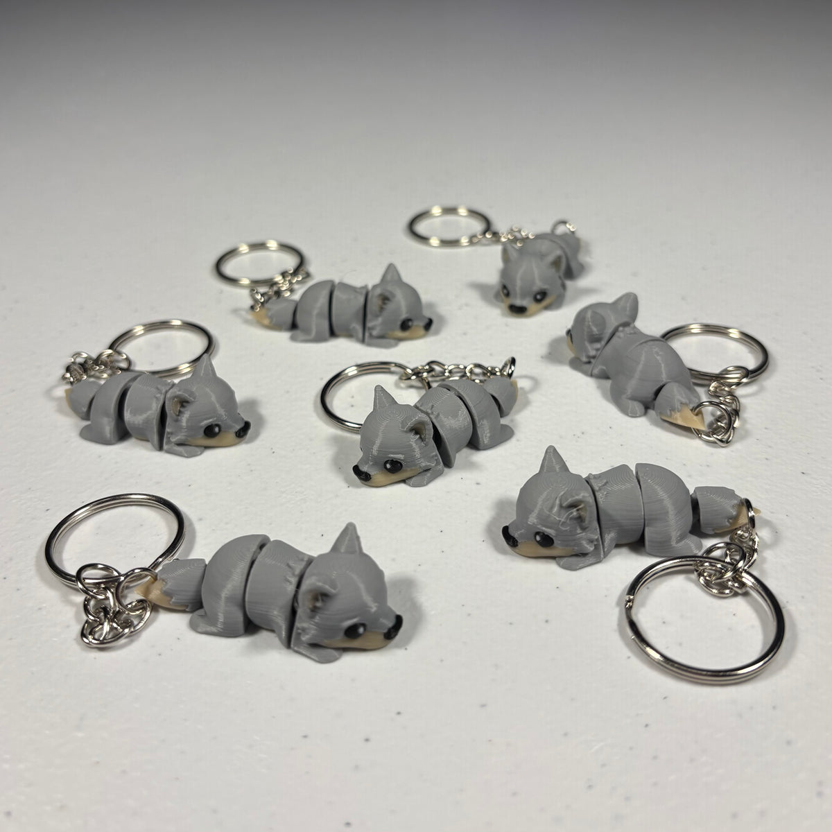 Wolf Keychain