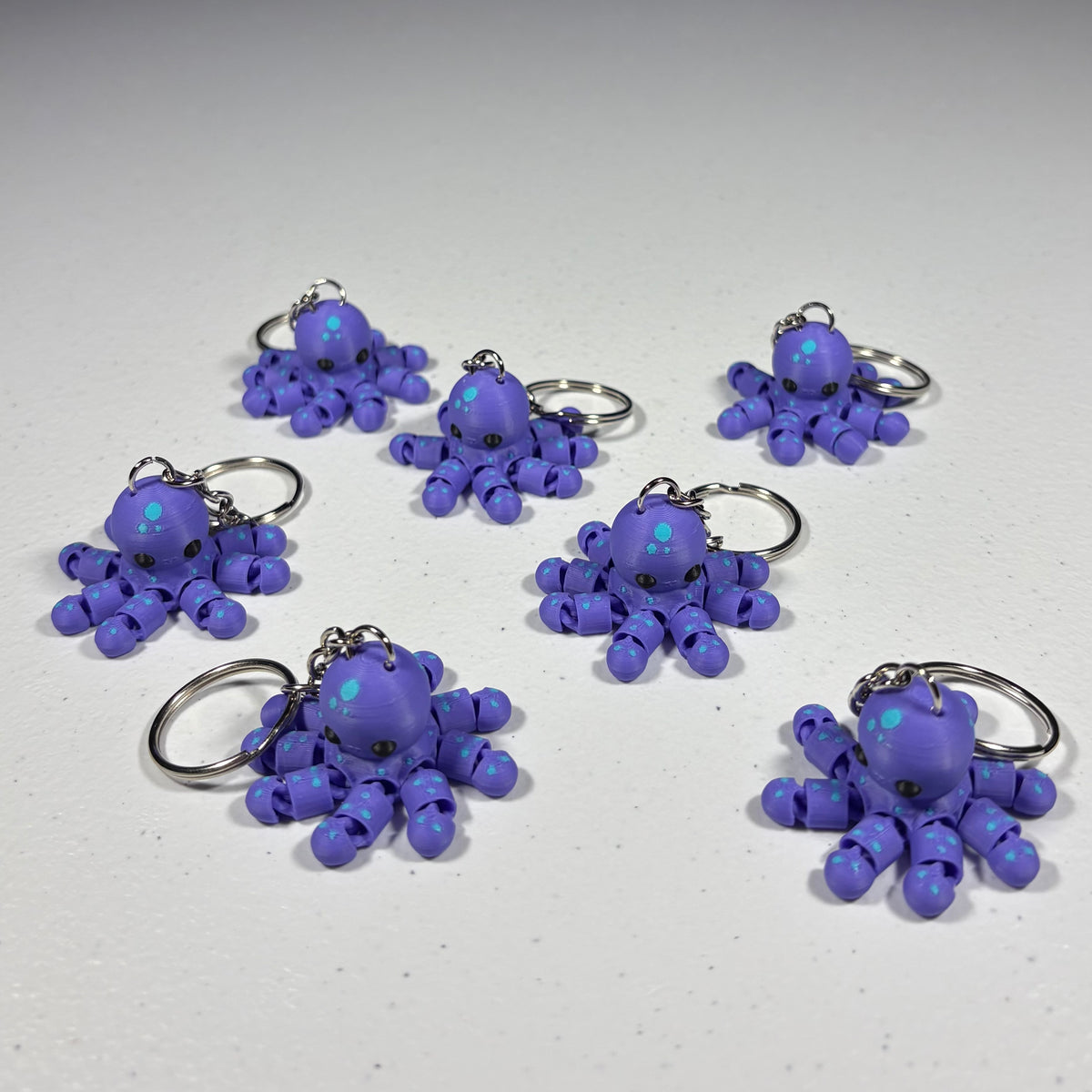 Octopus Keychain