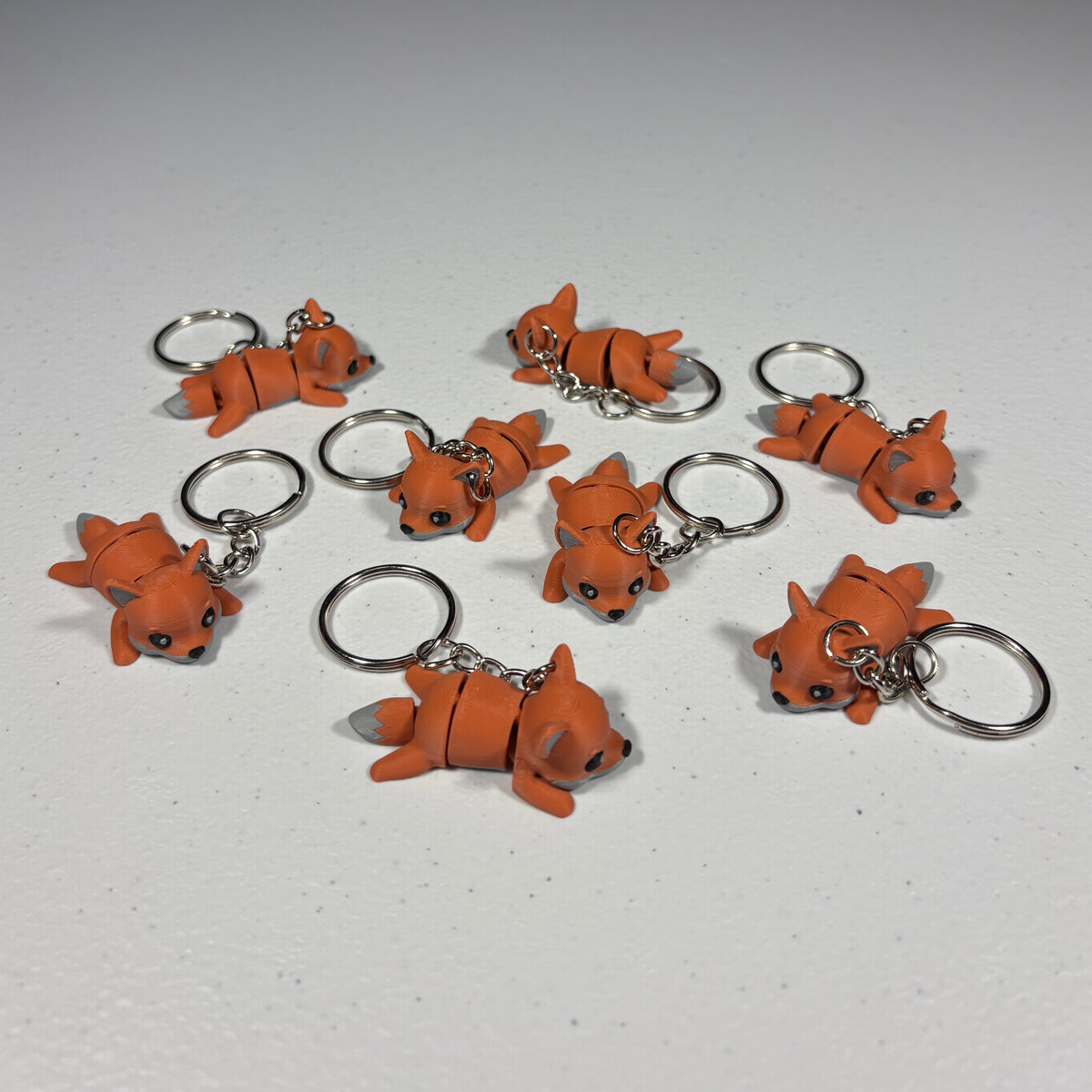 Red Fox Keychain