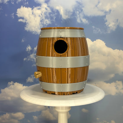 Barrel - Birdhouse