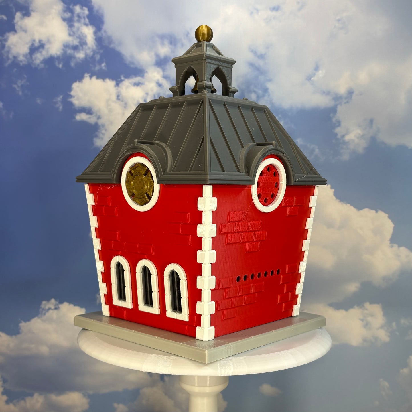 Fire Station - Birdhouse