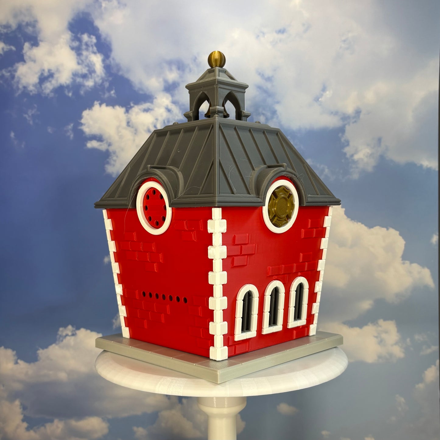 Fire Station - Birdhouse