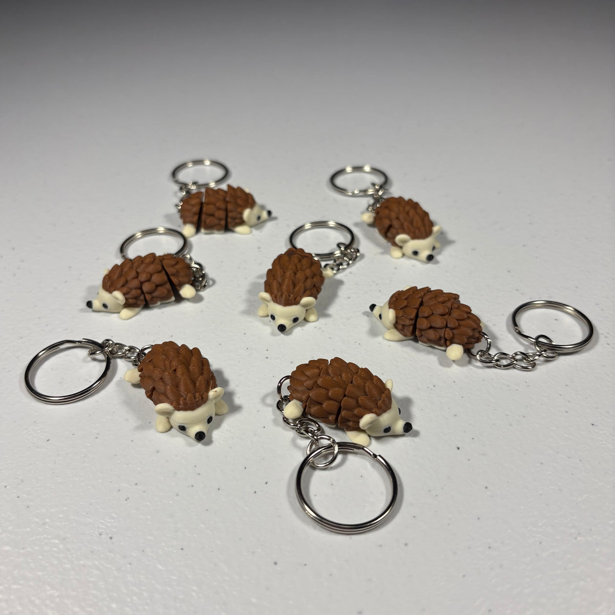 Hedgehog Keychain