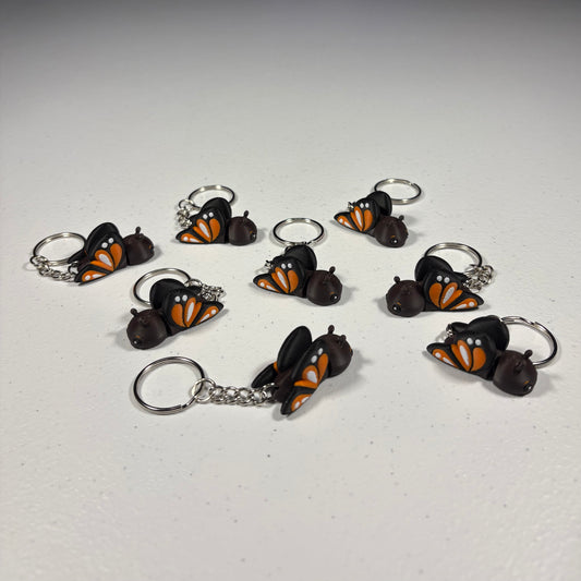 Monarch Butterfly Keychain