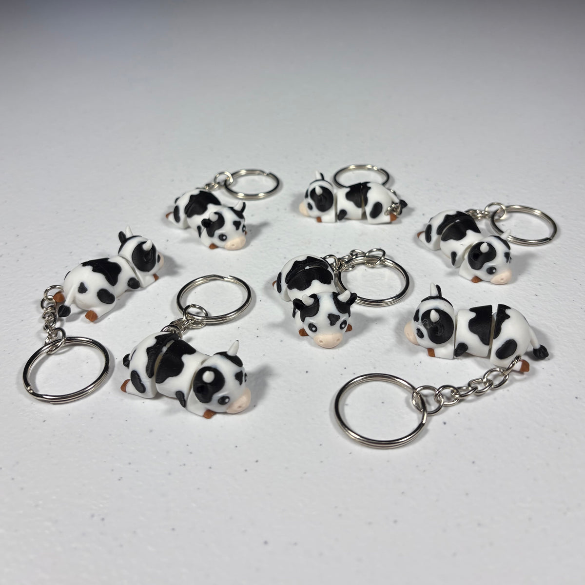 Cow Keychain