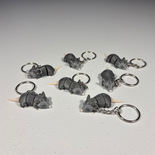Opossum Keychain