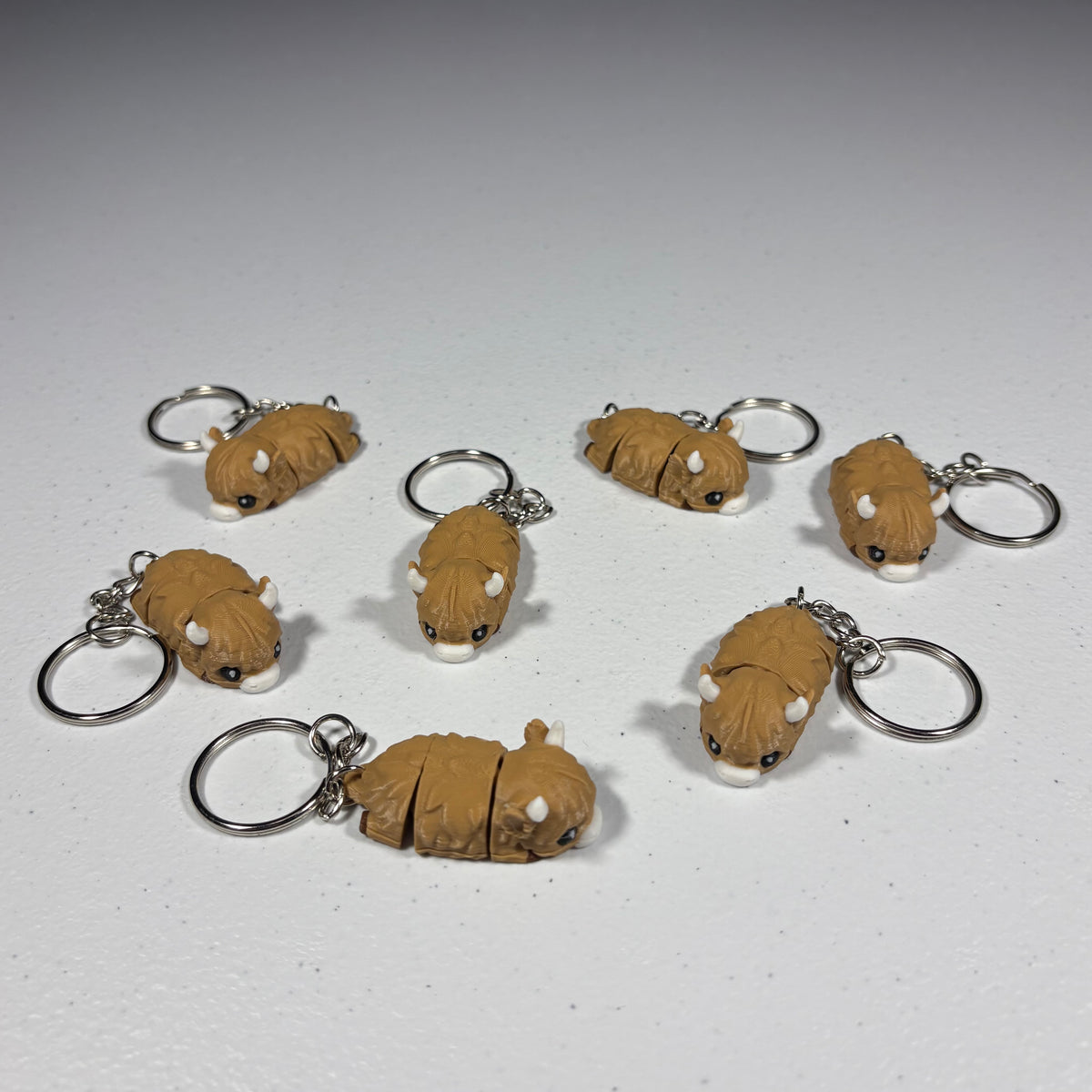 Highland Cattle Keychain