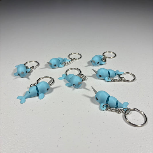 Narwhal Keychain