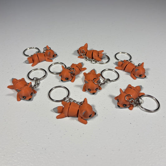 Red Fox Keychain